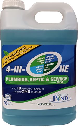 <b><a href="https://store.koenderswatersolutions.com/products/natures-pond-4-in-one-plumbing-septic-and-sewage">Nature's Pond 4-In-One Plumbing, Septic, & Sewage</a></b>